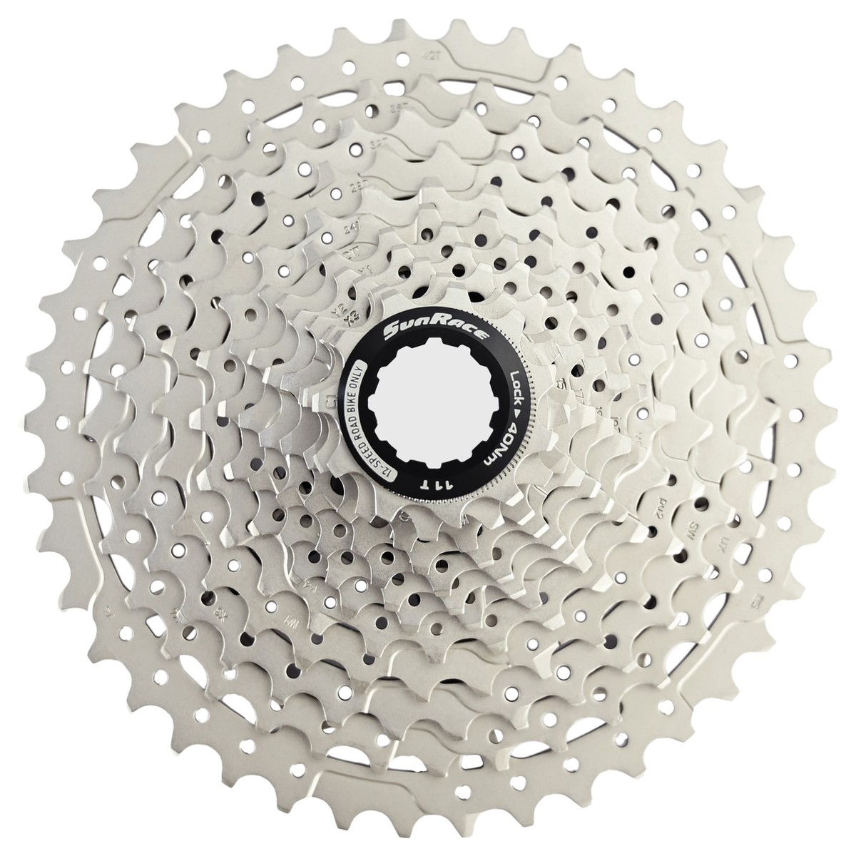 Sunrace CSRZ800 12 Speed Gravel Bike Cassette 11-42T , Silver | eBay