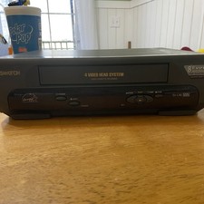 Samtron SV-C40 VHS VCR 4-Head No Remote TESTED and WORKS