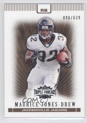 2007 Topps Triple Threads Sepia 98/639 Maurice Jones-Drew #36 1i6