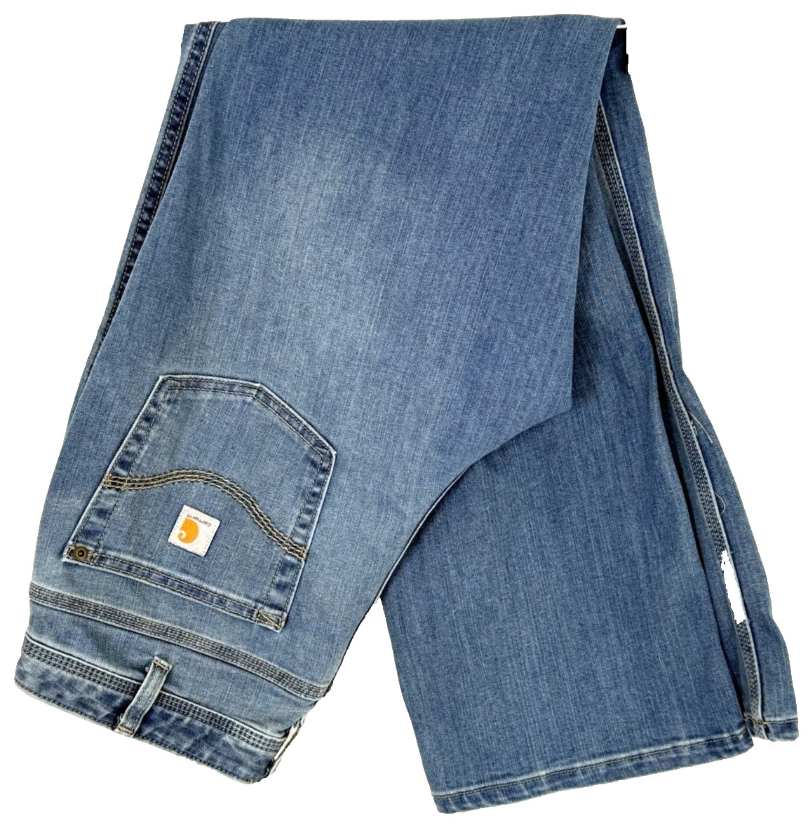 Relaxed Fit Straight Leg 5 Pocket Work Pants
