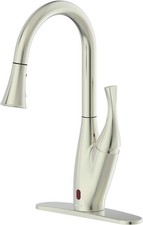Bio Bidet by Bemis FLOW X Motion Activated Kitchen Faucet - Brushed Nickel