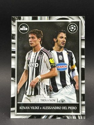  Allessandro Del Piero & Kenan Yildiz - Then & Now - Juve Topps Deco 2025-26 