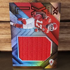 2019 Panini XR Rookie XL Materials Mecole Hardman Jr. #RXM-15 /149 Chiefs RC MEM