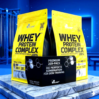 (32,79 /kg)Olimp Whey Protein Complex 100%, 2Pack je 700g Protein