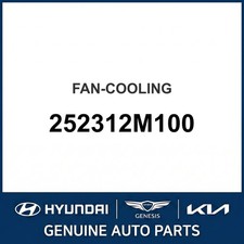 2008-2012 Hyundai Genesis Coupe Fan-cooling Oem New 252312m100