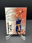 1997-1998 Skybox Premium Autographics Todd Fuller Warriors Auto (AU)