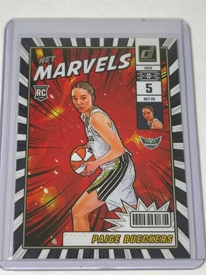 2025 Panini Donruss WNBA Net Marvels Paige Bueckers #23 Rookie Dallas Wings Card