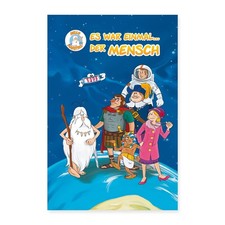 Hello Maestro Es War Einmal Der Mensch Poster 60x90 cm, One size, Weiß