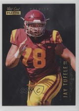 2021 Wild Card MATTE Retail Black Jay Tufele #MBC-57 0s2w