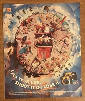 1996 Kodak Funsaver Pocket One-Time Use Camera It’s Your Life 90s Print Ad