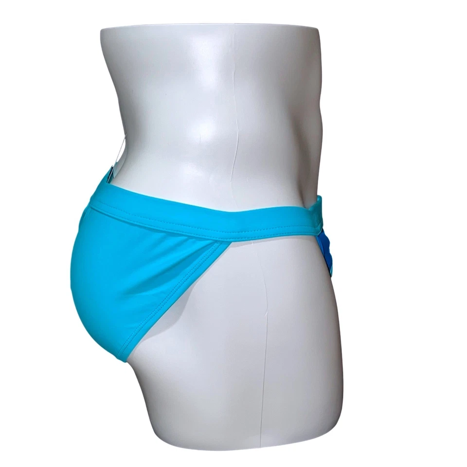 Andrew Christian Triad бикини плавать бриф Aqua размер 2XL (38-40) #70116 новый с Ярлыками - Изображение 3 из 4