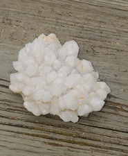 48g/1.7oz Milky White Quartz Crystal Cluster Mineral Specimen Healing
