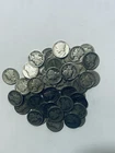 1920’S Mercury 90% Silver Dime Lot of 50 Coins