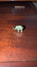 Tiny Elephant Vintage Celluloid 1 Inch Trunk To Tail