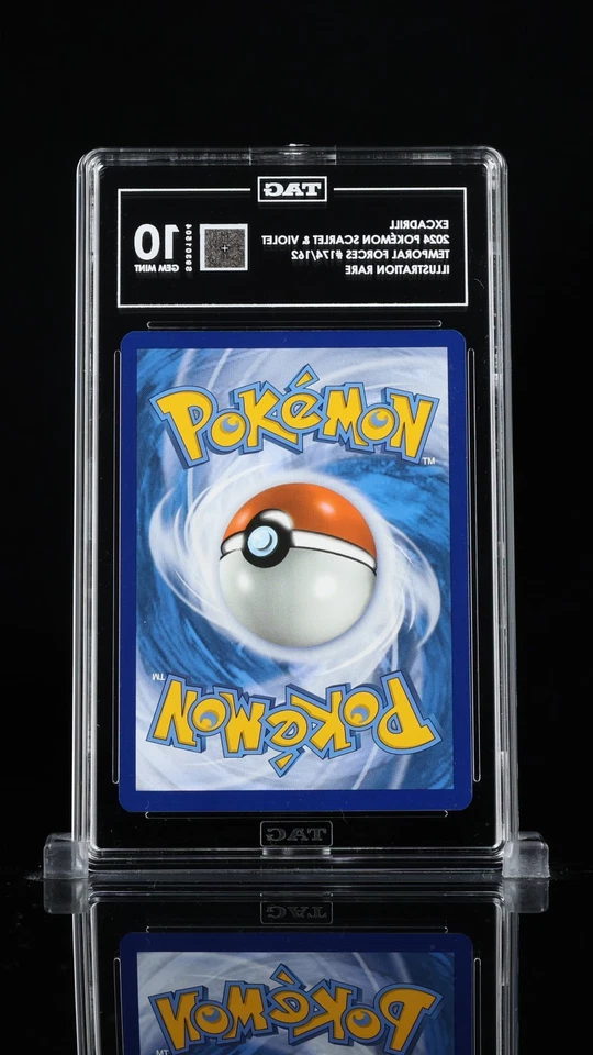 Excadrill 174/162 SV05: Temporal Forces Holo PSA 10 Pokemon - Image 2 of 2