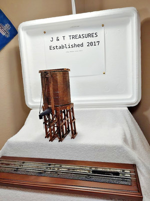 O Gauge Water Tower - Cripple Creek Like Custom Wood Built Railroad Accessory