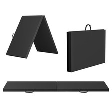 Gymnastics Tumbling Mats Portable Gymnastics Mat 2 Folding Tumbling Mat 2'x6'...
