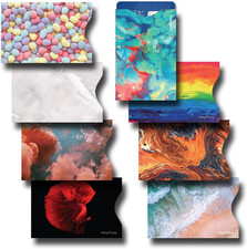 8 RFID Blocking Sleeves, Credit Card Protector, Anti-Theft Credit Card Holder