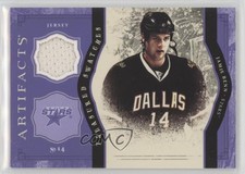 2011 Upper Deck Artifacts Retail Treasured Swatches Purple Jamie Benn #TS-JB jg3