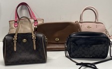 Coach Leather Purse Bundle Lot of 5 Mixed Condition