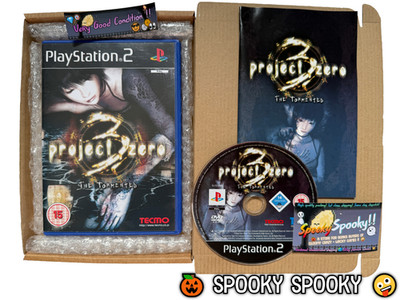 Project Zero 3 The Tormented PS2 - UK PAL sehr guter Zustand CIB mit Handbuch - Tracked