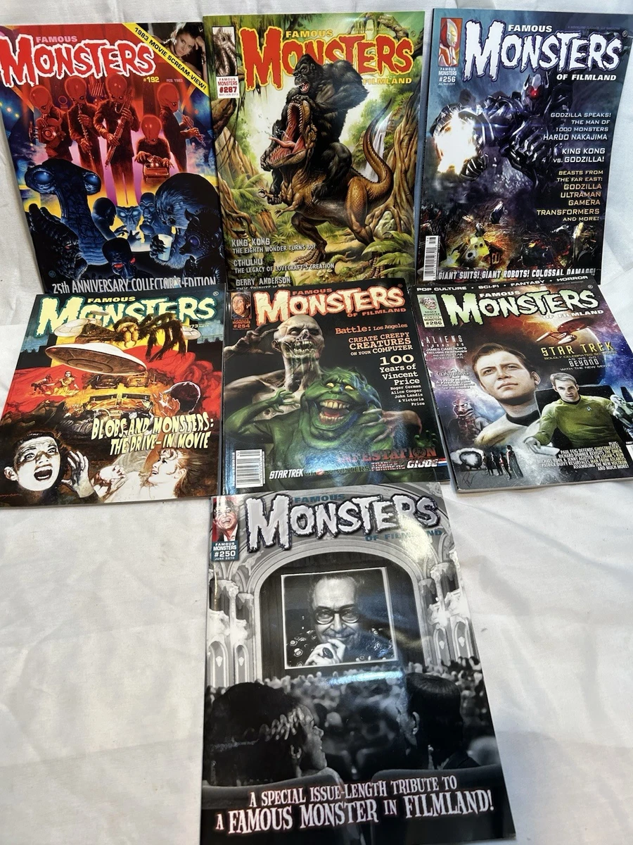 Famous Monsters Of Filmland In Collectible Comic Magazines for