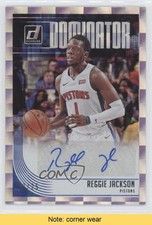 2018-19 Panini Donruss Dominator Signatures /25 Reggie Jackson Auto READ 0jp9