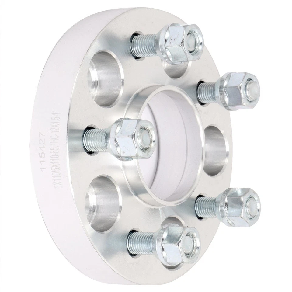 4pcs 25mm Hub Centric Wheel Spacers 1" For Pontiac G6 Chevrolet Cobalt HHR Foto 2 de 4