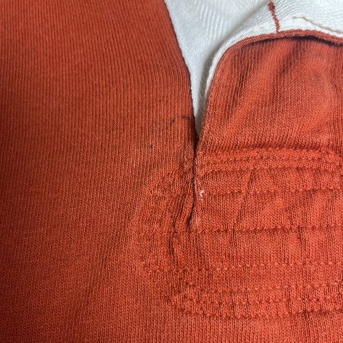 Vintage Polo Ralph Lauren Rugby Logo Shirt Orange Long Sleeve Men's Size XL by Ralph Lauren, Size XL, $25 - Photo 4