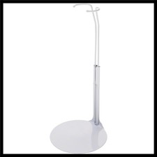 White Doll Stand for 11-12 Inch Fashion Dolls - Small-Waisted Display Rack