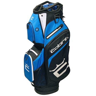 Cobra Signature Cart Bag In Schwarz/Weiß/Blau Modell 2026 Brandneu Verpackt