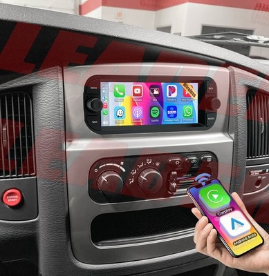 4+64GB FOR 2002-2005 DODGE RAM 1500 2500 3500 ANDROID 13 CARPLAY STEREO RADIO FM