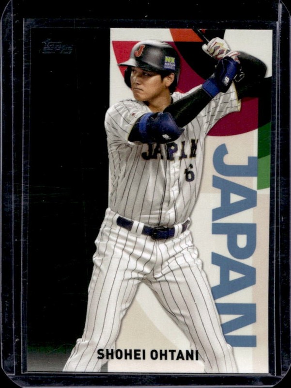 2023 Topps Japan Edition Shohei Ohtani WBC Japanese National Team #WBC-1 Angels
