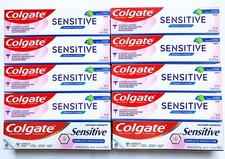 LOT 10 Colgate SENSITIVE Toothpaste Complete Protection, LARGE-SIZE, 6-Oz Each