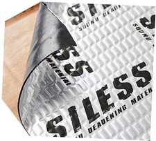 80 mil 2mm Car Sound Deadening mat - Butyl Automotive 10 SqFt 0.95 SqM 