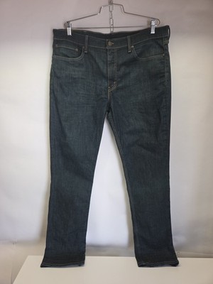 Levis 511 Slim Straight Jeans Mens 38x32 Blue Stretch Rinsed Playa Dark Wash