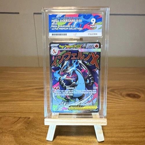 The Pokémon Company Mega Charizard X EX XY121 Black Star Promo Holo JP Ace 9