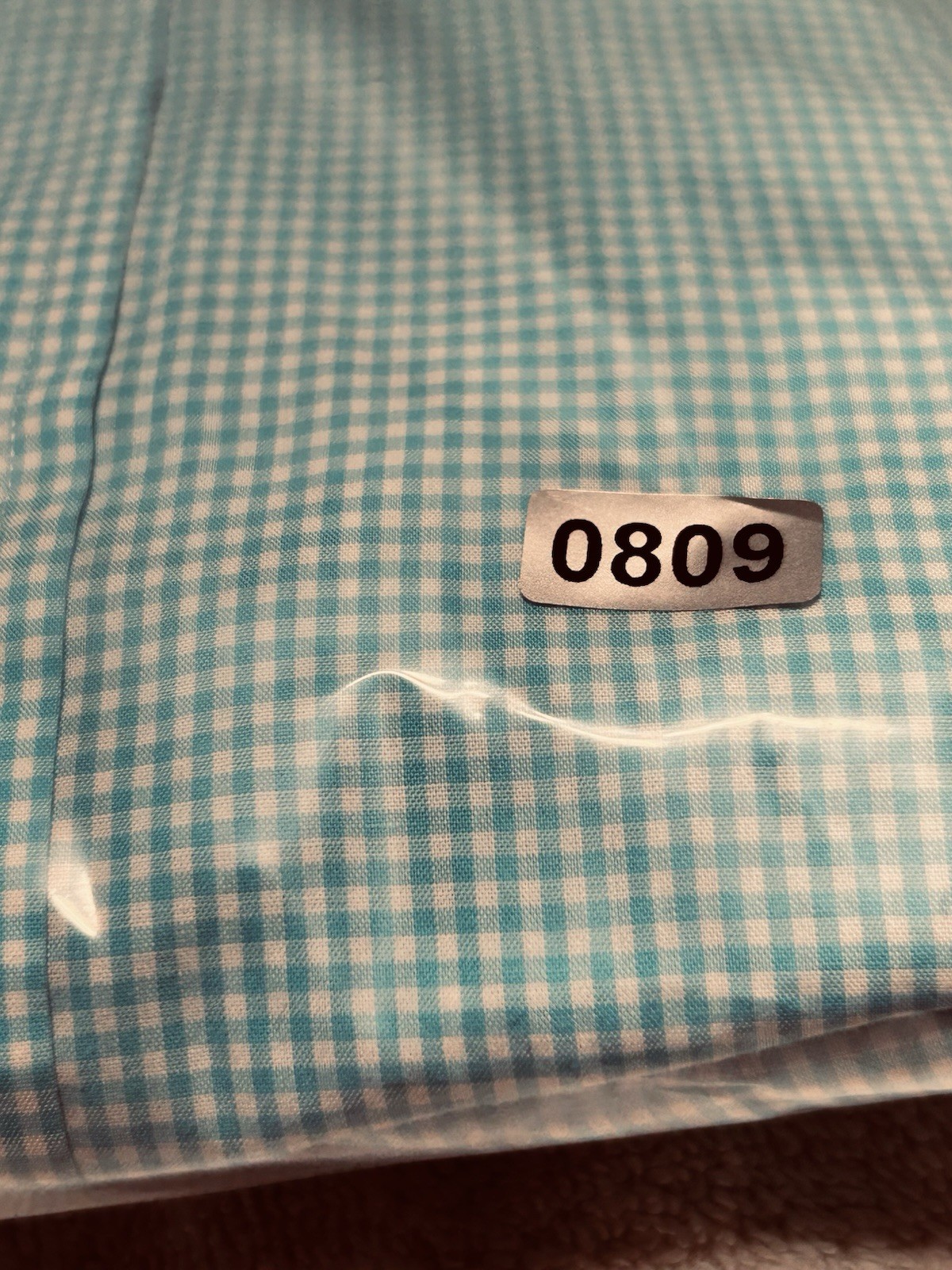 Ralph Lauren Men's XXL Custom Fit Teal Gingham Long-Sleeve Button Down Shirt image 8