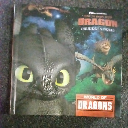 World of Dragons (How To Train Your Dragon: Hidden World) - Hardcover - GOOD