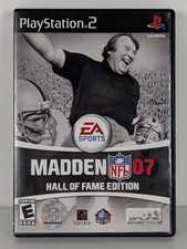 Madden NFL 07: Hall of Fame Edition (Sony PlayStation 2, 2006) PS2 - Tested