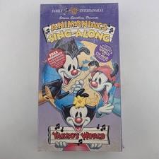 Animaniacs - Yakkos World: An Animaniacs Sing-Along VHS (Sealed) 1994