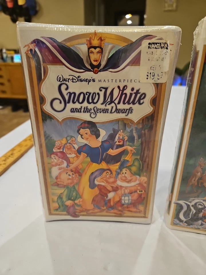 Snow White and Bambi (VHS) Walt Disney Masterpiece Collection New Sealed - Image 2 of 4