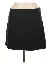 Maeve by Anthropologie Women Black Casual Skirt XL