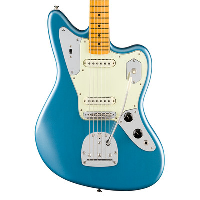 Fender American Professional Classic Jaguar - Faded Lake Placid Blue w/Maple FB