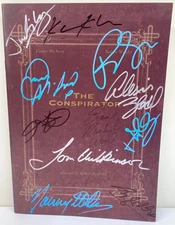 2010 The Conspirator Cast Signed By 12 Robert Redford Robin Wright James McAvoy