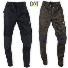 Mens CAT Work Trousers Caterpillar Dynamic Cargo Lightweight Utility PPE Pants