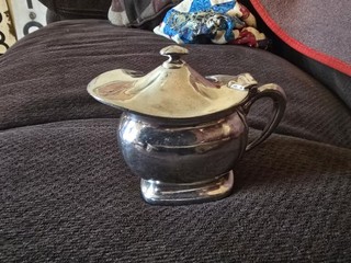 CNR Canadian National Railway Silver Creamer