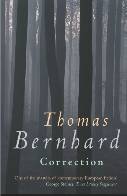 Correction by Thomas Bernhard Paperback