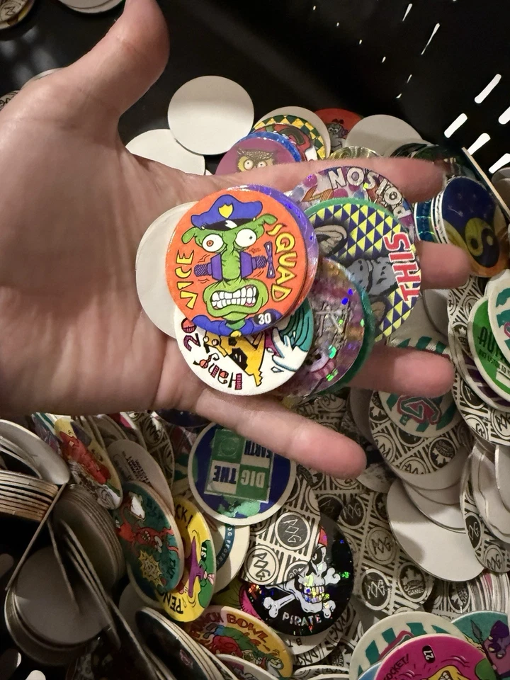 Pogs - Lot Of 56 Assorted Pogs / Milk Caps/ Whammer Slammers/ Power Caps - Image 2 of 4