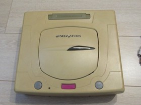 Sega Saturn HST-3220 Console Japan White Controller Tested From Japan BR-038